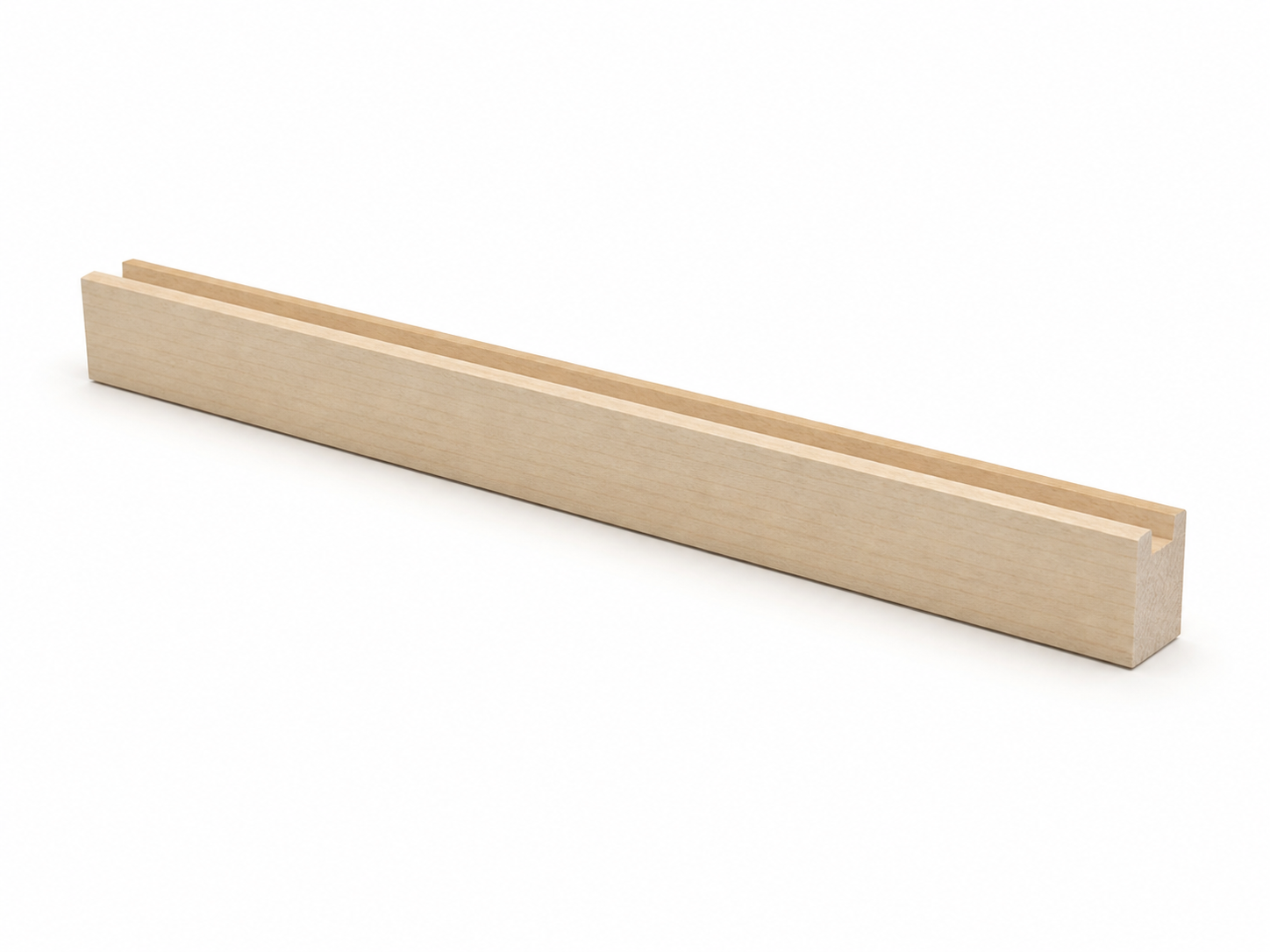Grooved rail blank
